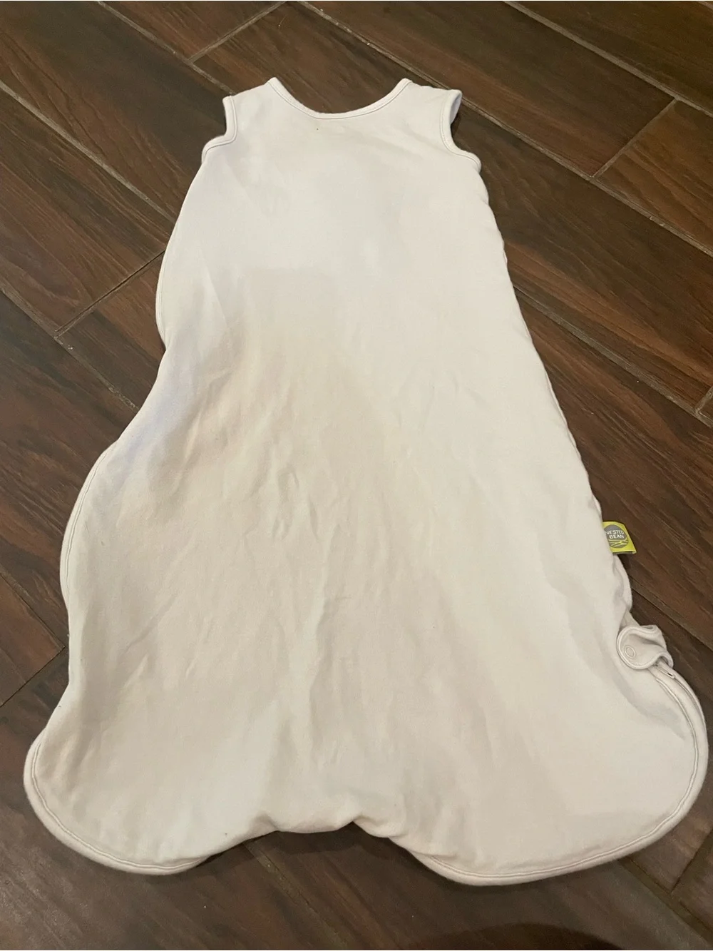 Nested Bean Gray Weighted Sleep Sack SZ M 6-12 Months